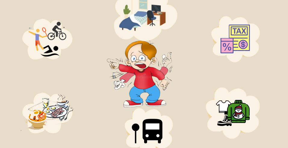 Click on a cloud to explore